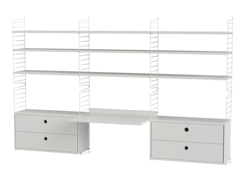 String Furniture String opstelling workspace F