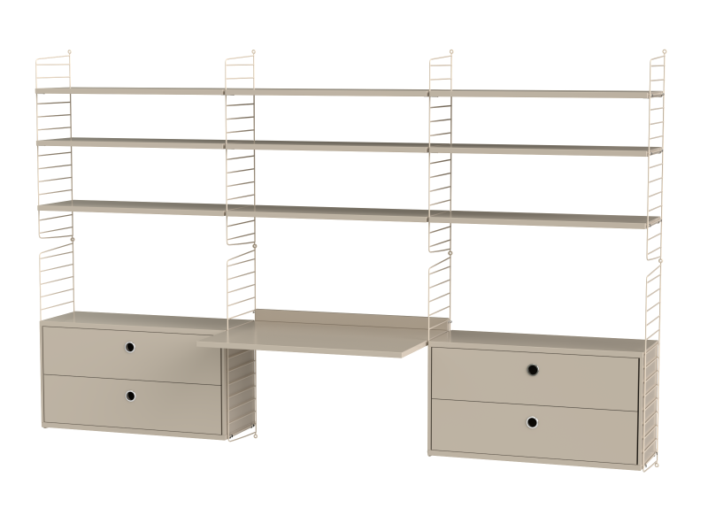 String Furniture String opstelling workspace F