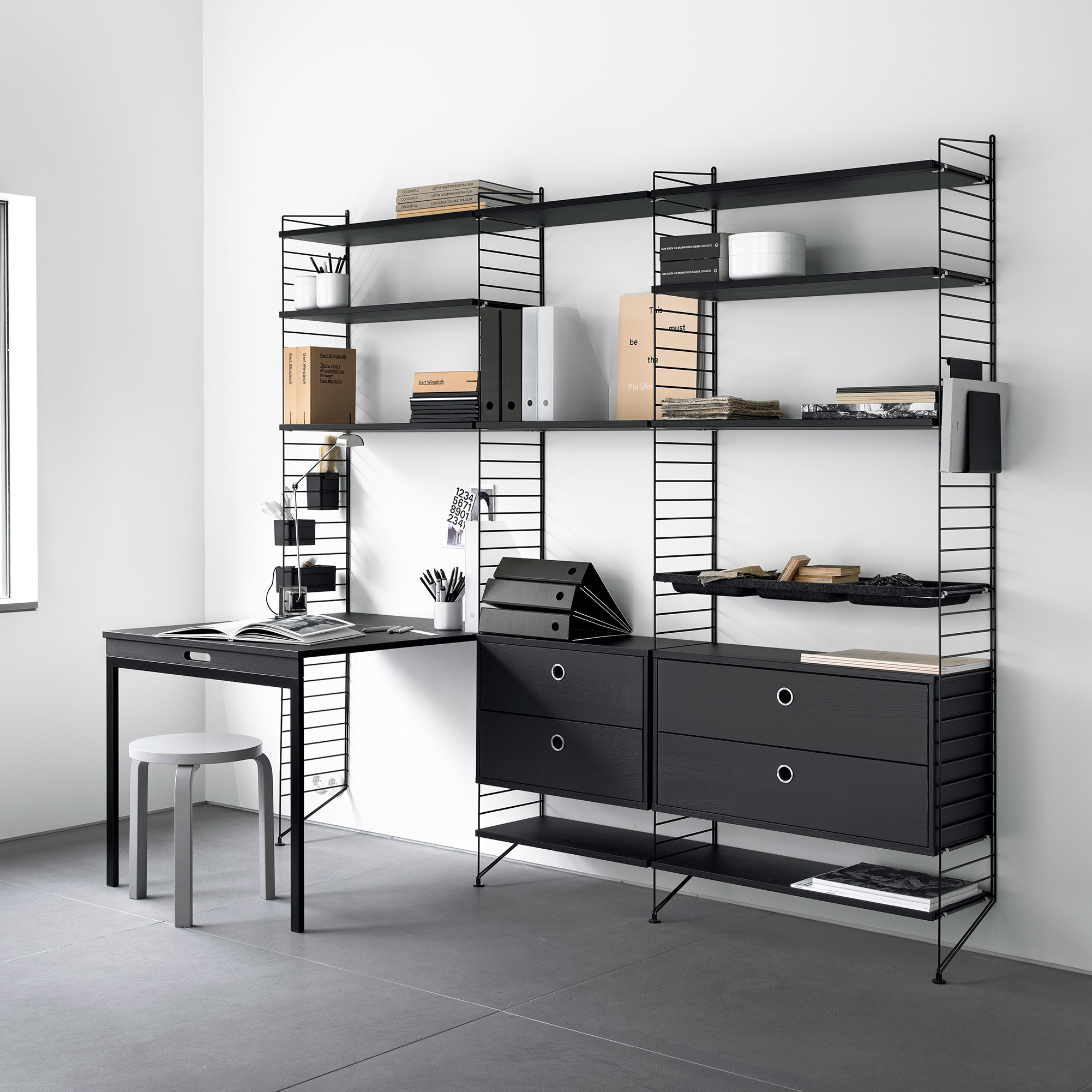 String Furniture String opstelling workspace E