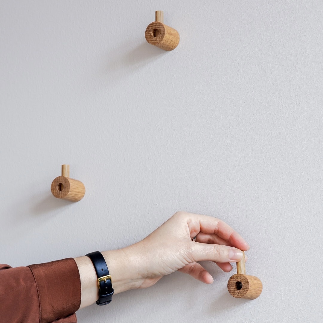 Moebe Wooden Wall Hook (Workshop Series)