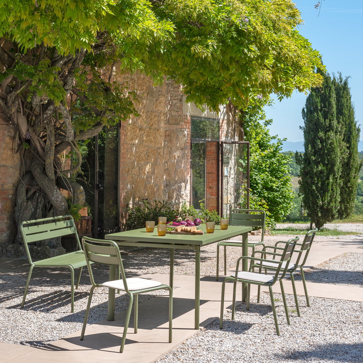 EMU Star Chair Green Military 6003