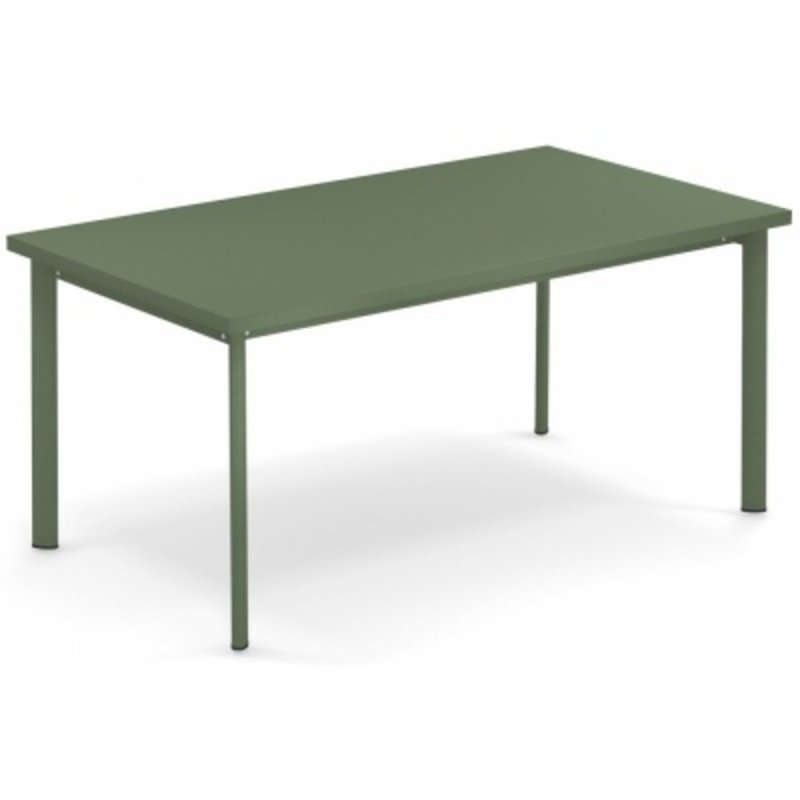 EMU 307 STAR TABLE 160x90 GREEN MILITARY 6003