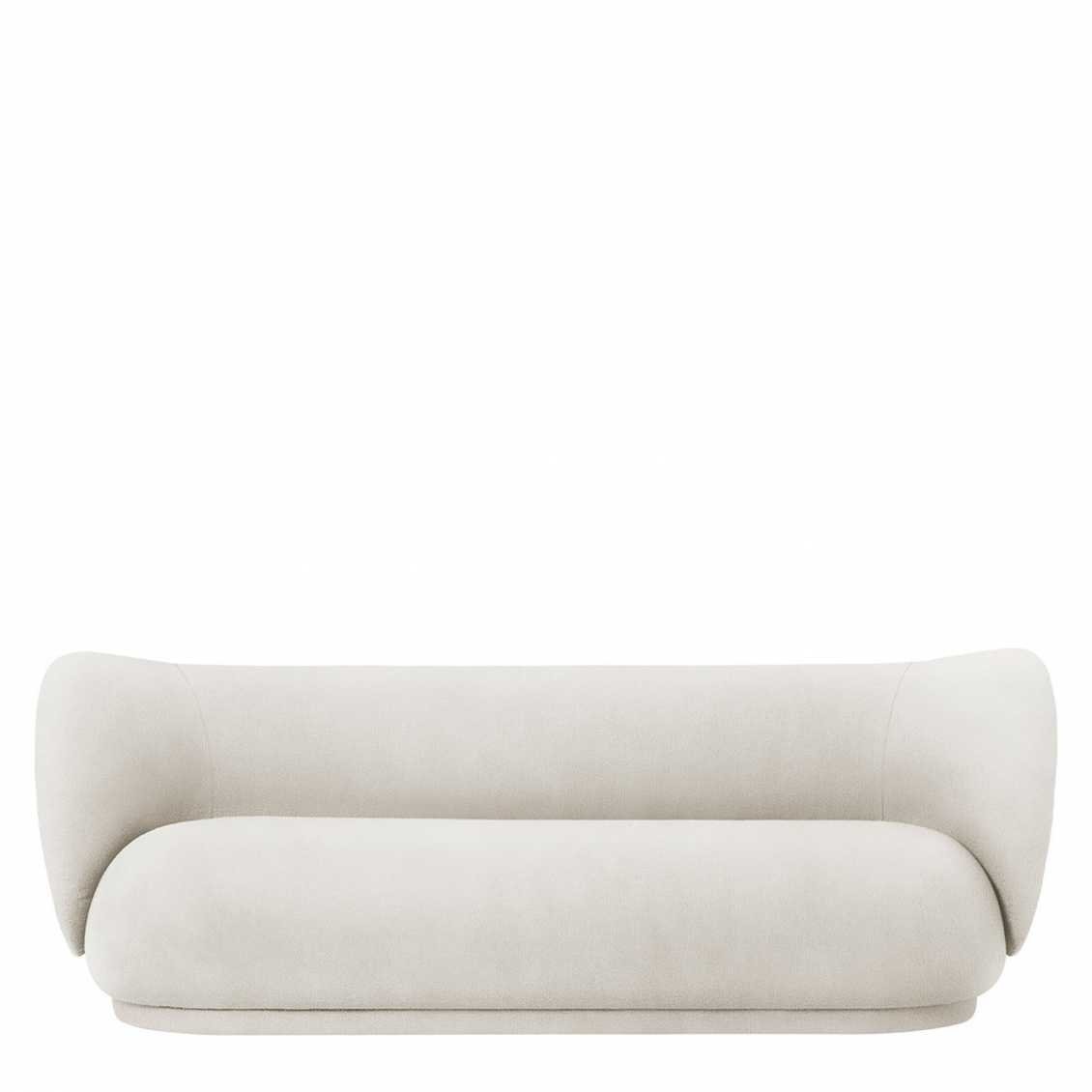 Ferm Living Rico 3 seater - Bouclé off-white