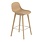 Muuto Fiber Counter Stool 65 cm - Ochre/Oak