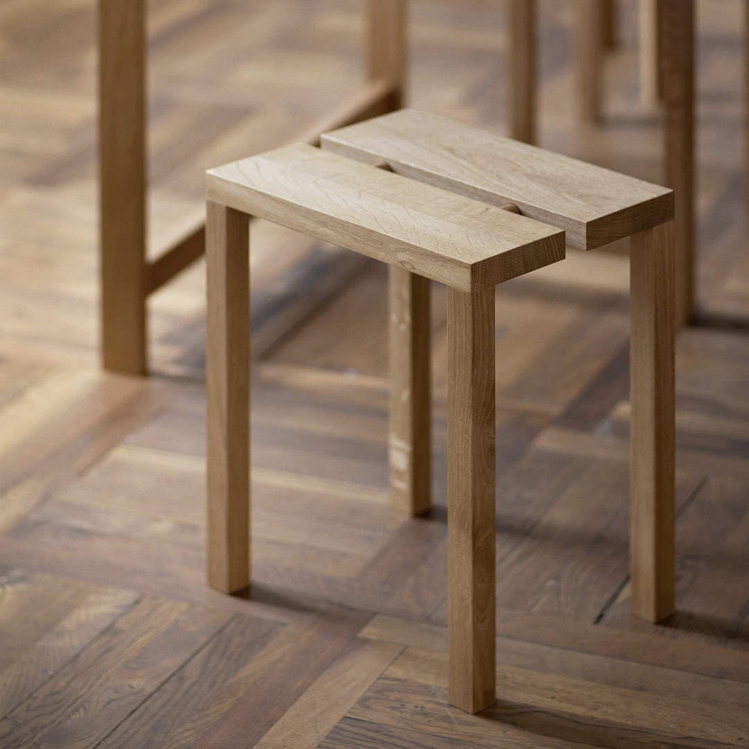 Moebe Peg Stool - Oak