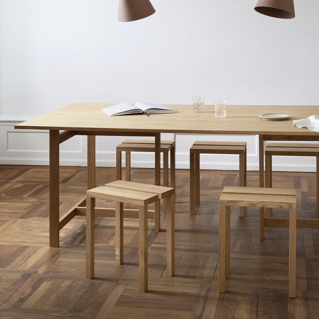 Moebe Peg Stool - Oak