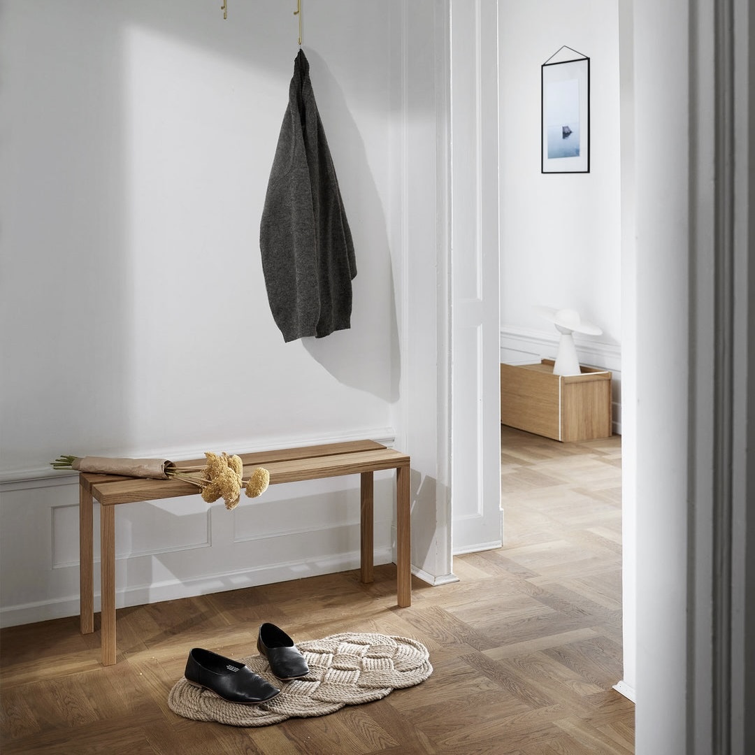 Moebe Peg Bench - Oak