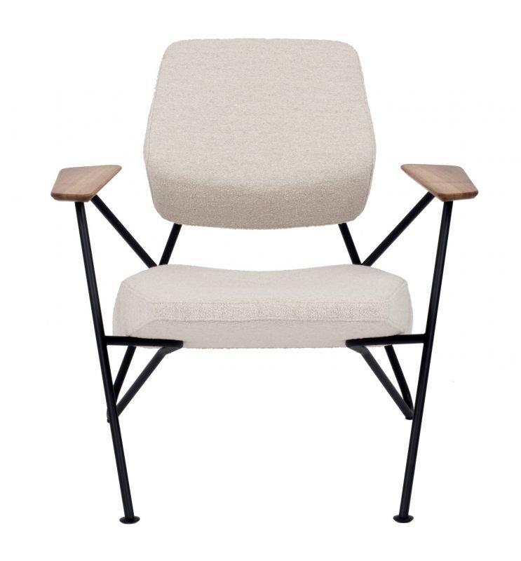 prostoria Polygon lounge chair - Orsetto 01-1/Walnut
