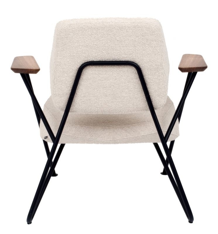 Prostoria Polygon lounge chair - Orsetto 01-1/Walnut