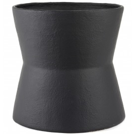 Serax PLANTENPOT L ZWART CONSTRUCT (papier maché)