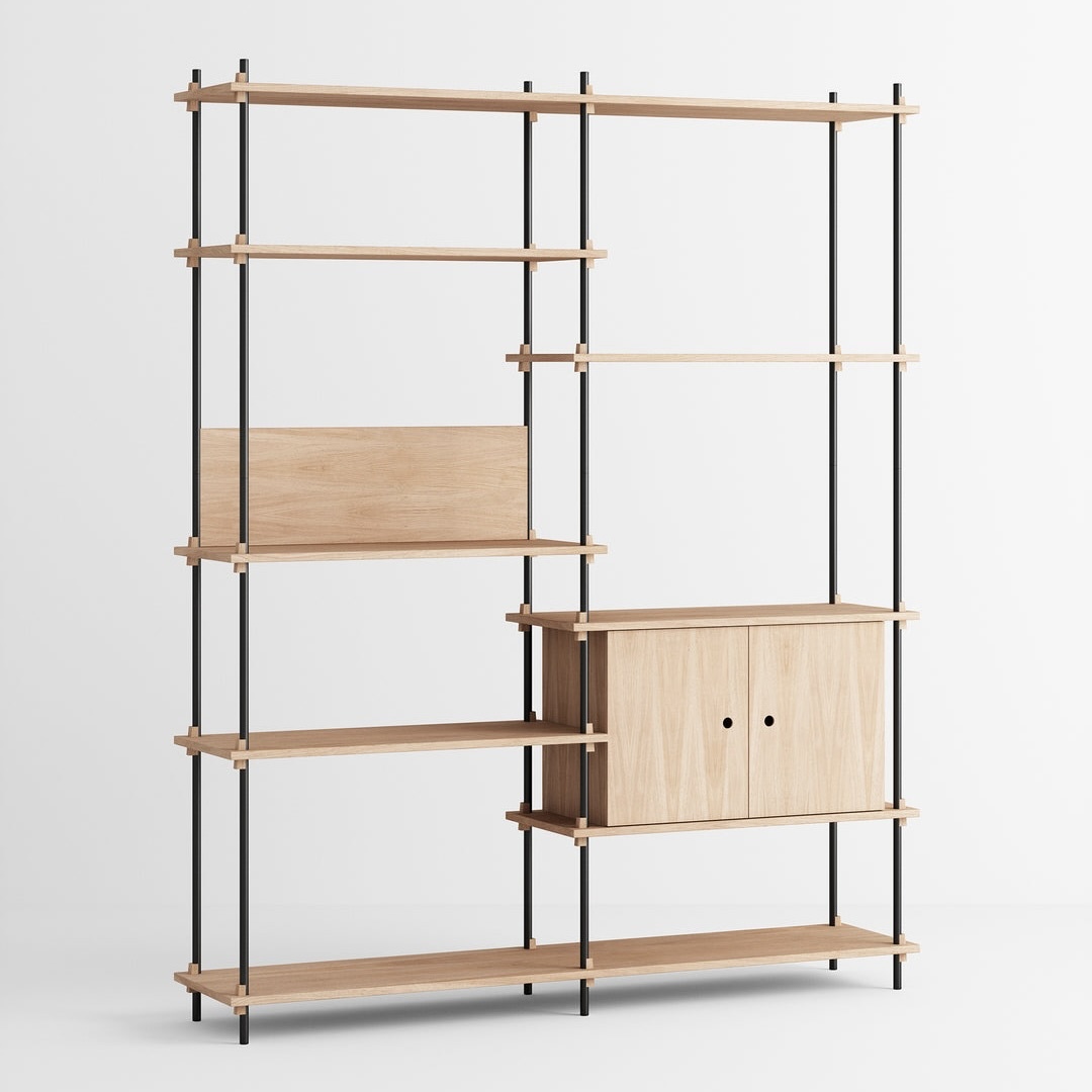 Moebe Shelving System s.200.2.C