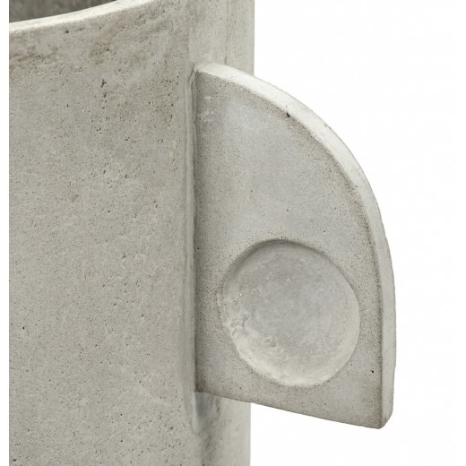 Serax POT ART DECO ROND GRIJZE BETON D38 H38