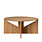 Kristina Dam Simple Coffee Table - Warm lacquered oak