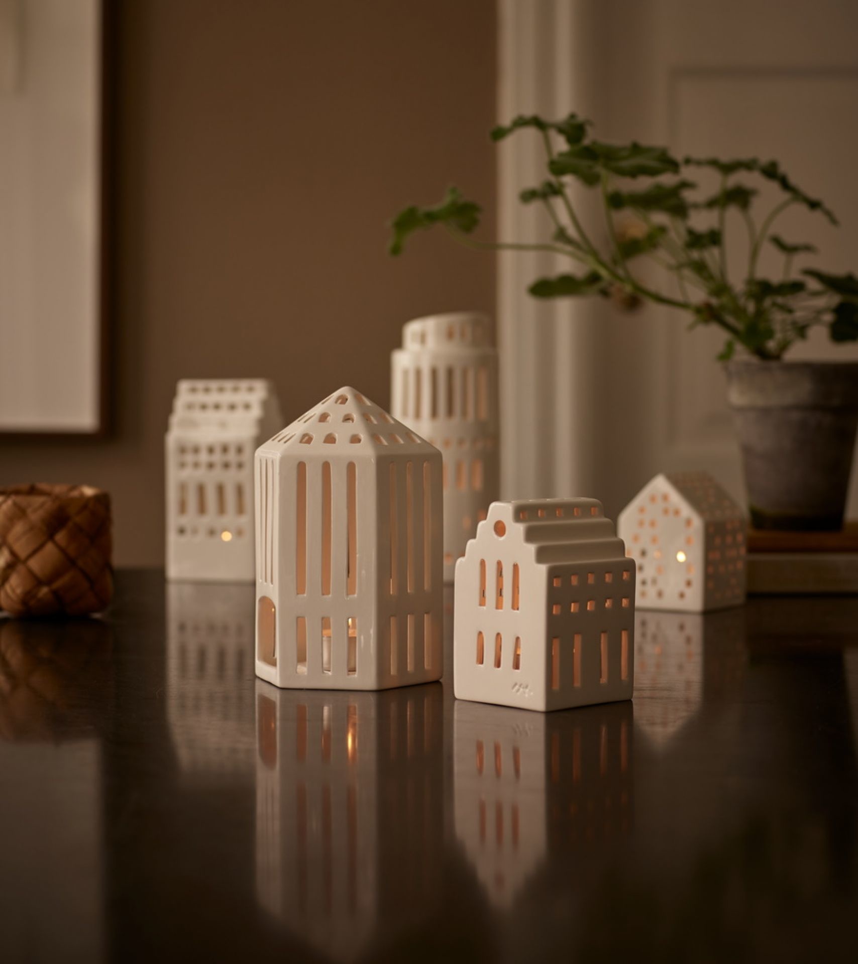 Kähler Urbania Lighthouse Long church  White