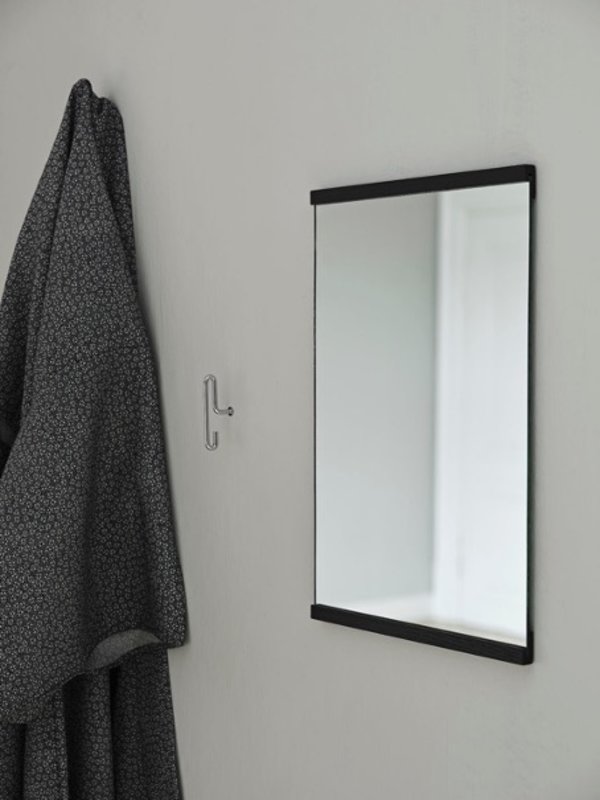 Moebe Rectangular Wall Mirror - 30x40 - Black