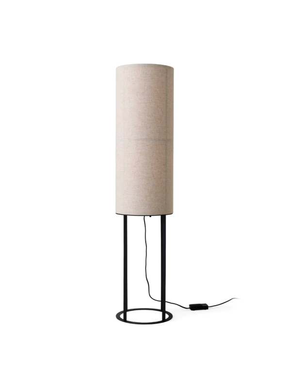 Audo Copenhagen Hashira High Floor Lamp Raw Linen