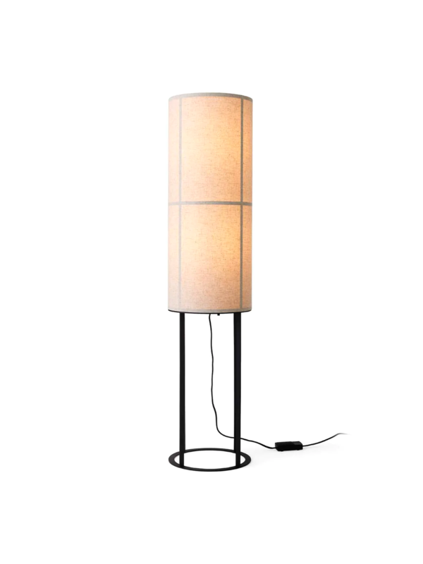 Audo Copenhagen Hashira High Floor Lamp Raw Linen