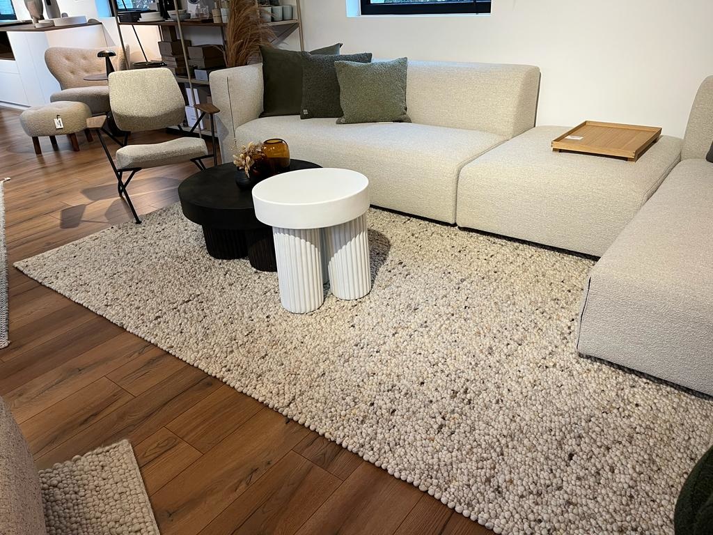 Beside Rugs Nice wollen tapijt - 62 naturel - 200 X 290 cm