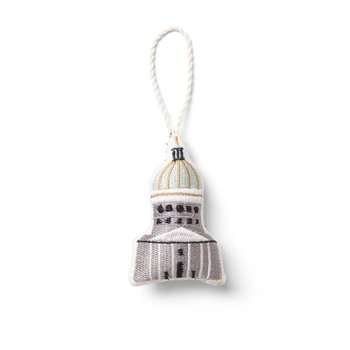 Ferm Living CPH Embroidered Ornament - The Marble Church