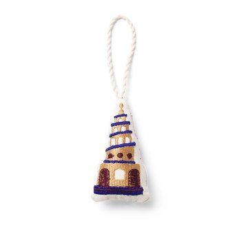 Ferm Living CPH Embroidered Ornament - Church of Our Saviour