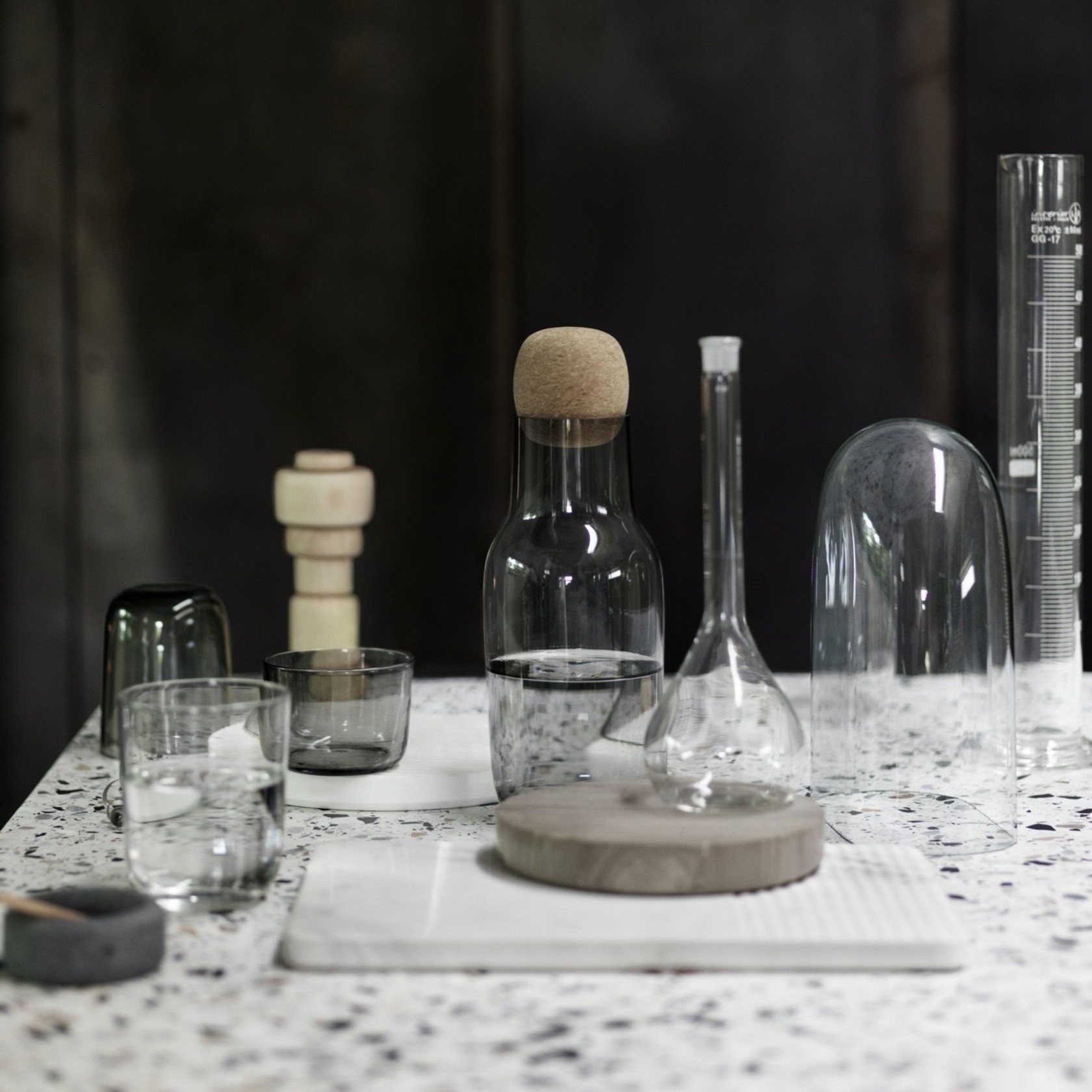 Muuto Corky - Drinking glasses - Low - Clear (set of 4)