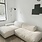 Prostoria Modulaire sofa CLOUD - ChaiseLongue177Llow + 1seaterExtended153 - ORSETTO300 01/2