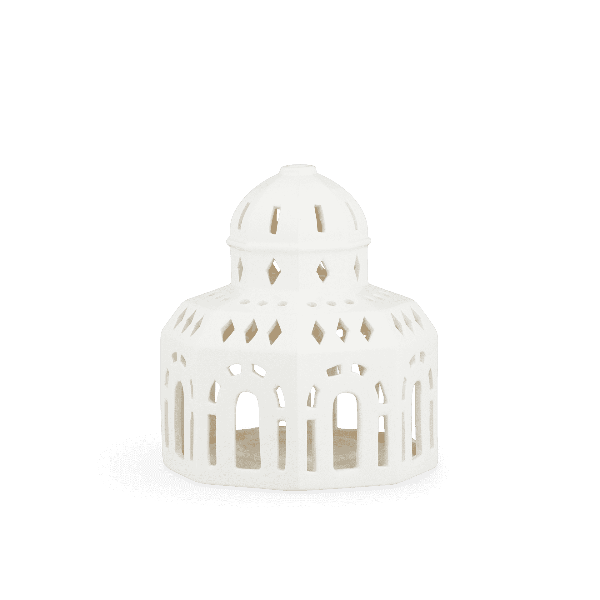 Kähler Urbania Lighthouse Glassalen White