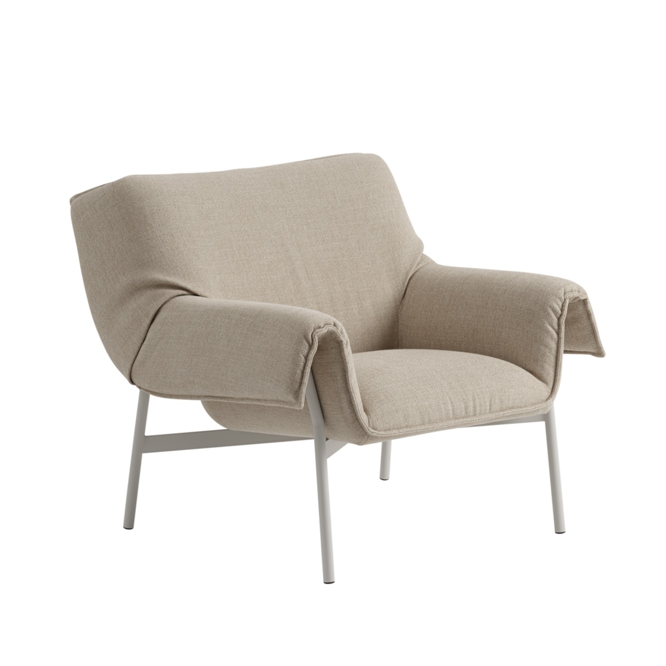 Muuto Wrap Lounge Chair - Ecriture 240/Grey