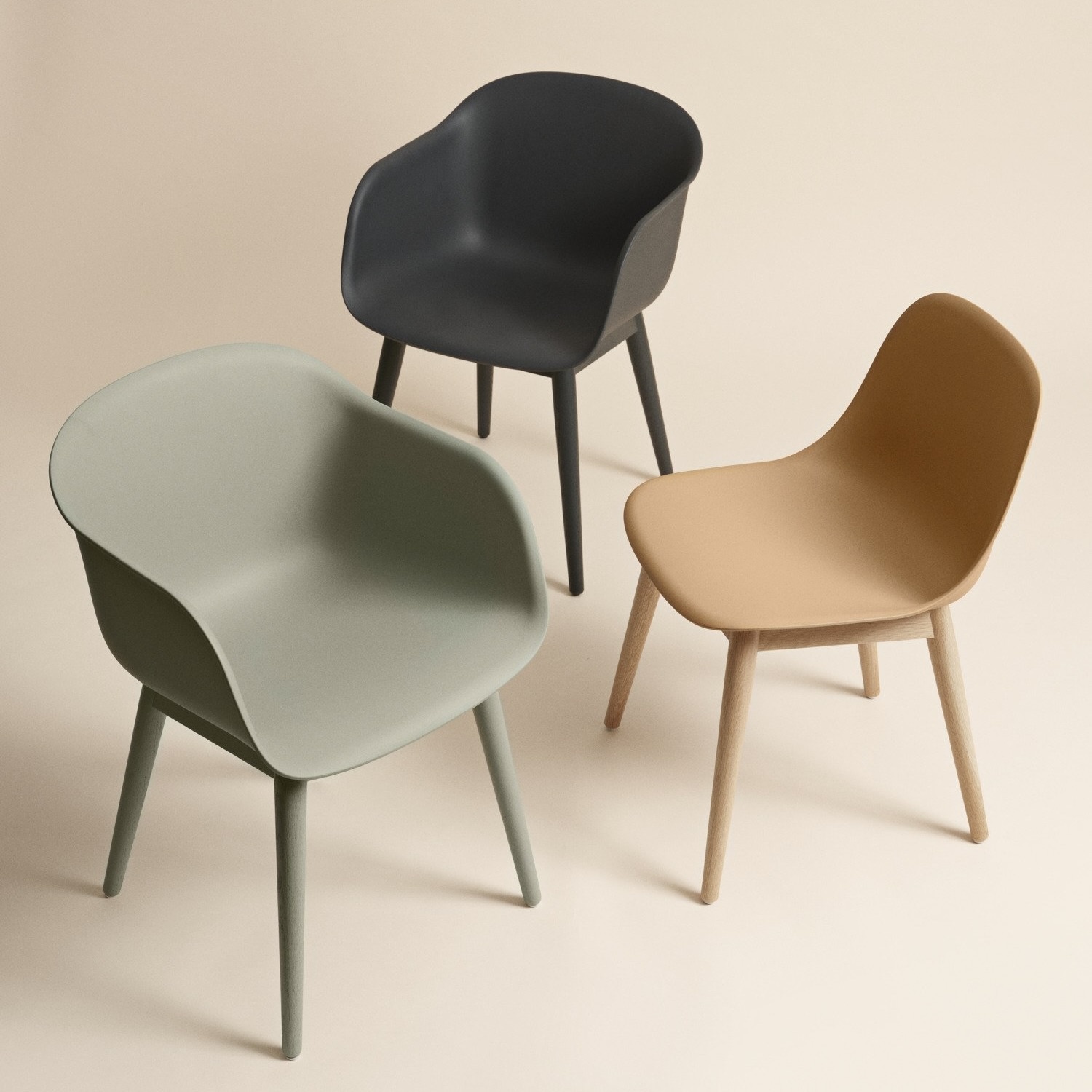 Muuto Fiber Side Chair Wood
