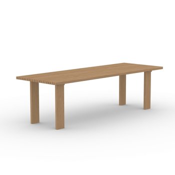 STUDIO HENK Element Outdoor Table - Iroko - 200 x 90 cm