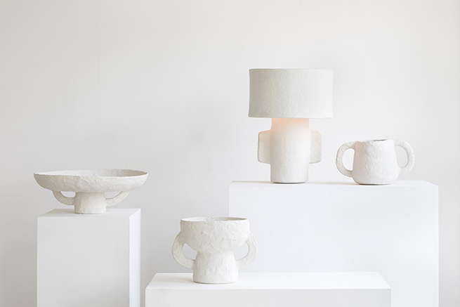 Serax TAFELLAMP WIT EARTH S