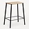 FRAMA ADAM stool | H50 | oak black