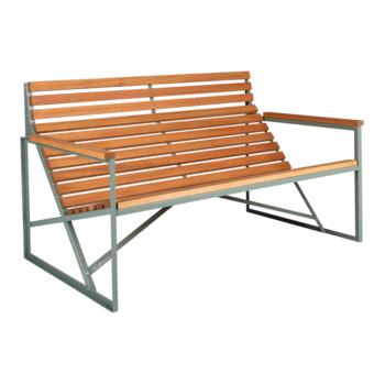 Weltevree Patio Bench - Cement Greygreen