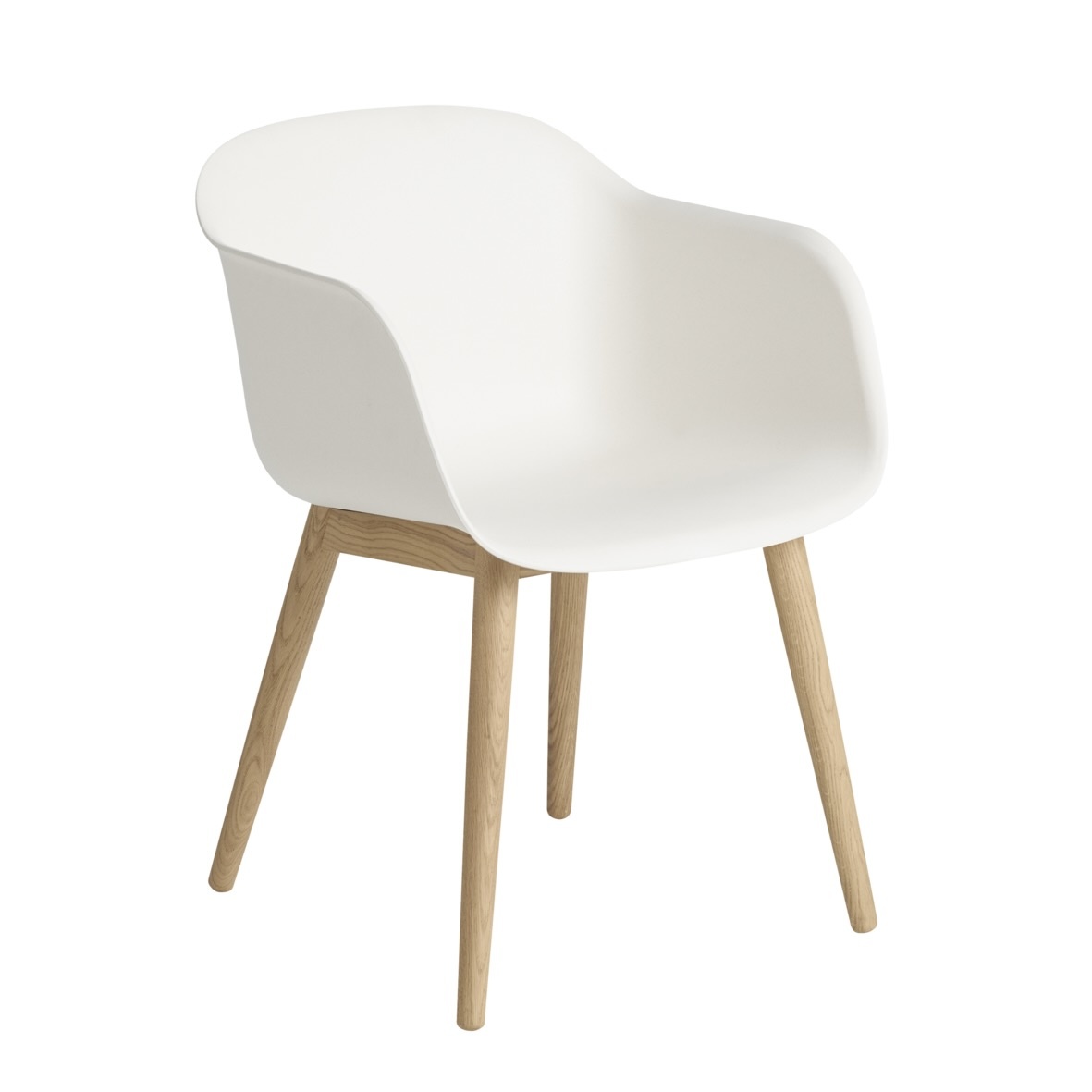 Muuto Fiber Armchair Wood Base
