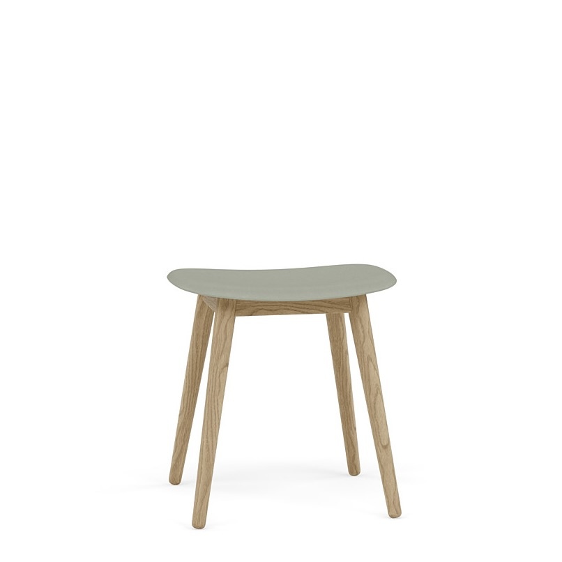 Muuto Fiber Stool Wood Base