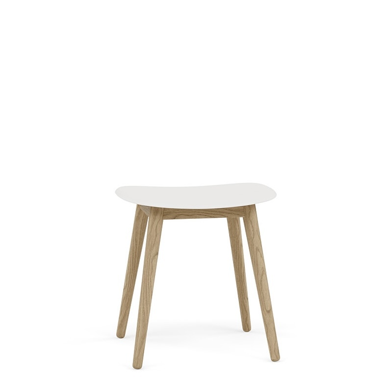 Muuto Fiber Stool Wood Base