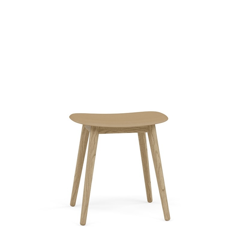 Muuto Fiber Stool Wood Base
