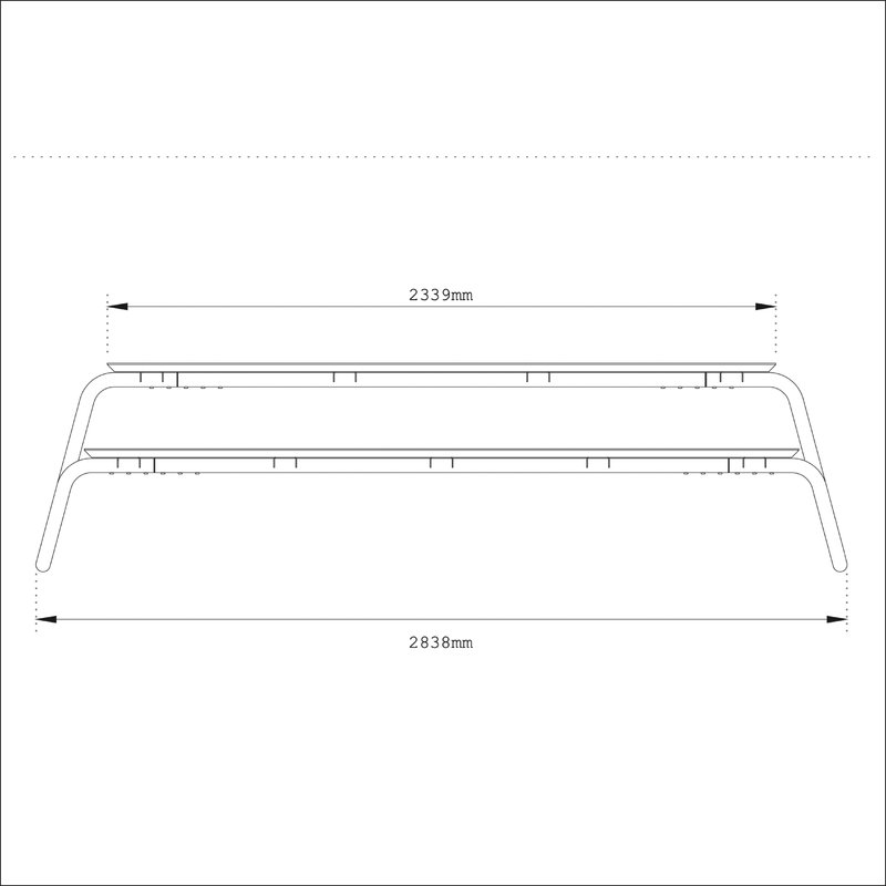 WÜNDER The Table Medium 250 cm