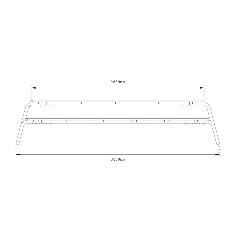 WÜNDER The Table Large 335 cm
