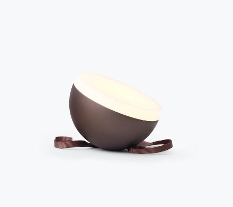 New Works Sphere Portable Lamp, Warm Bronze, Adventure Light