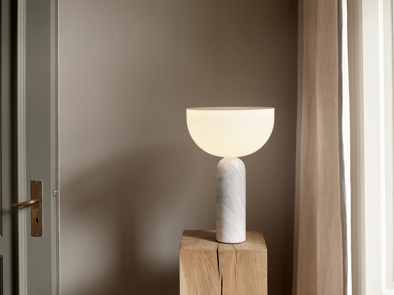 New Works Kizu Table Lamp, Gris du Marais, Small
