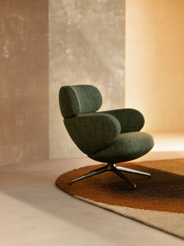 Bibo fauteuil - Migo 60 cactus + Epoxy Lava Silk - SHOWROOM MODEL