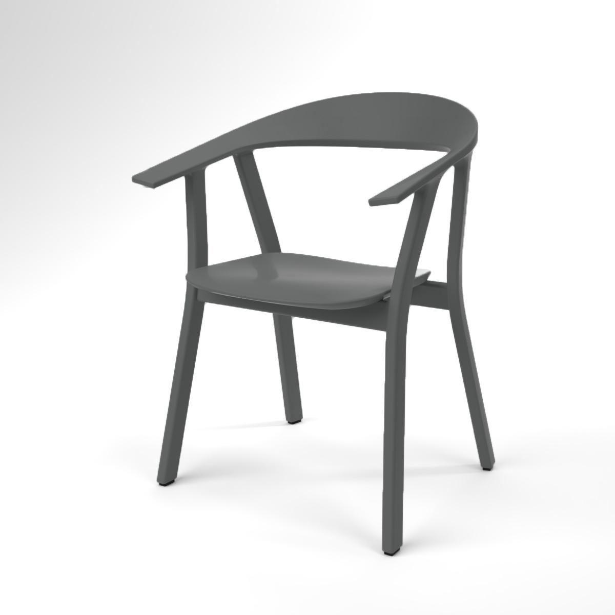 Prostoria Rhomb Chair Color Lacquer