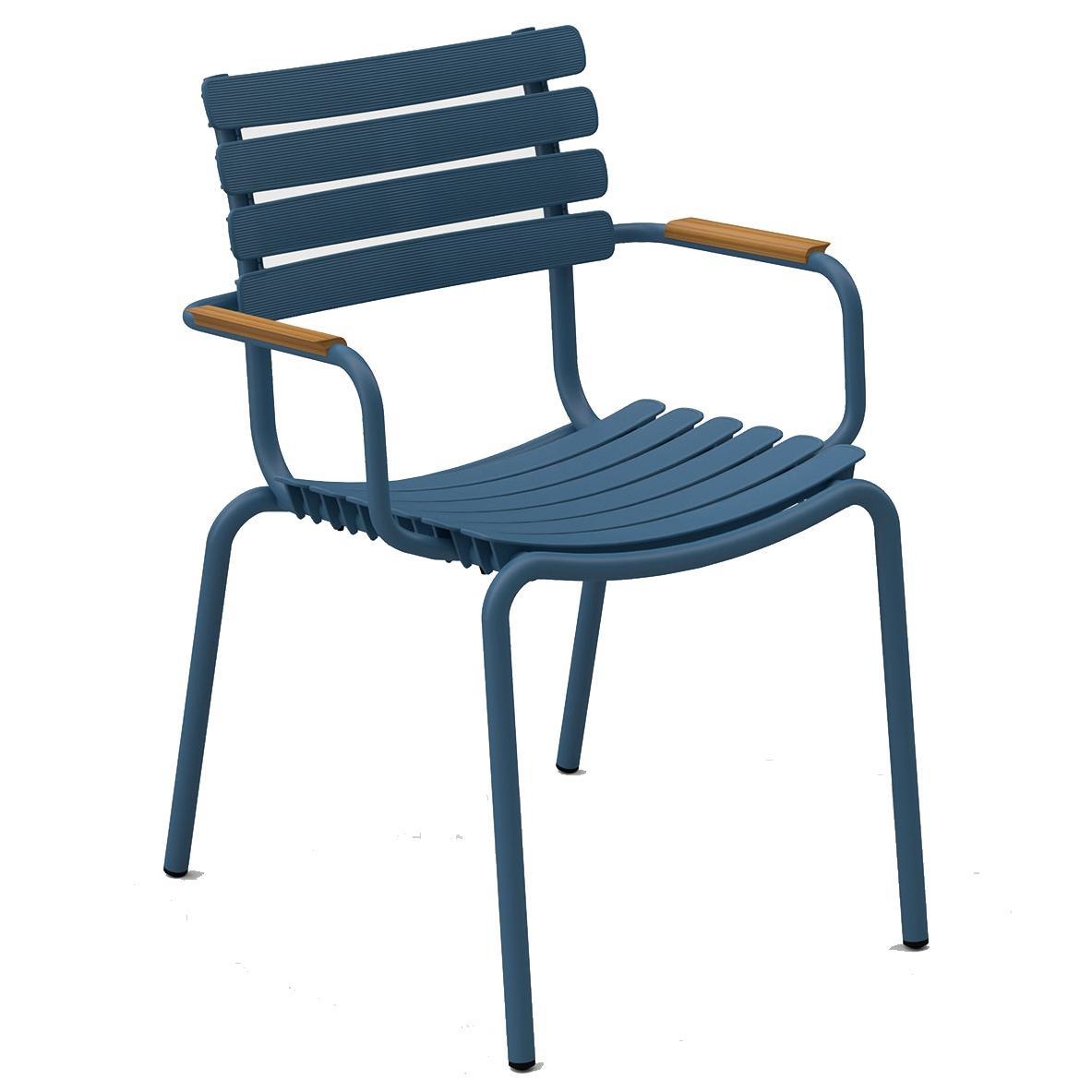 Houe Reclips Dining Chair - bamboo armrests