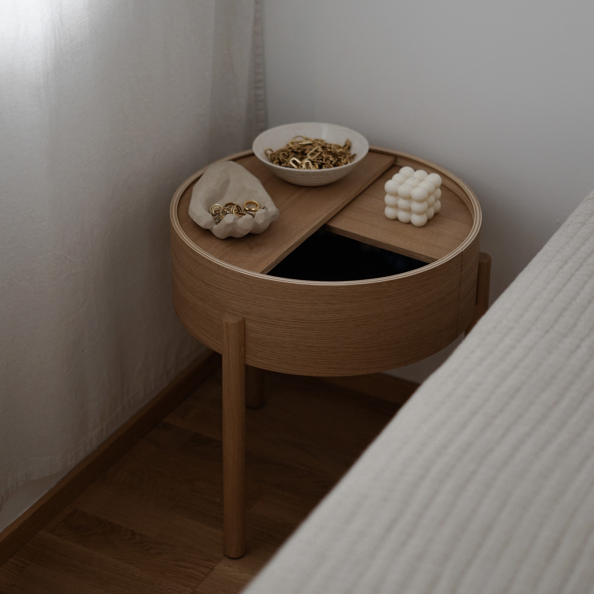 WOUD Arc side table Ø42 cm