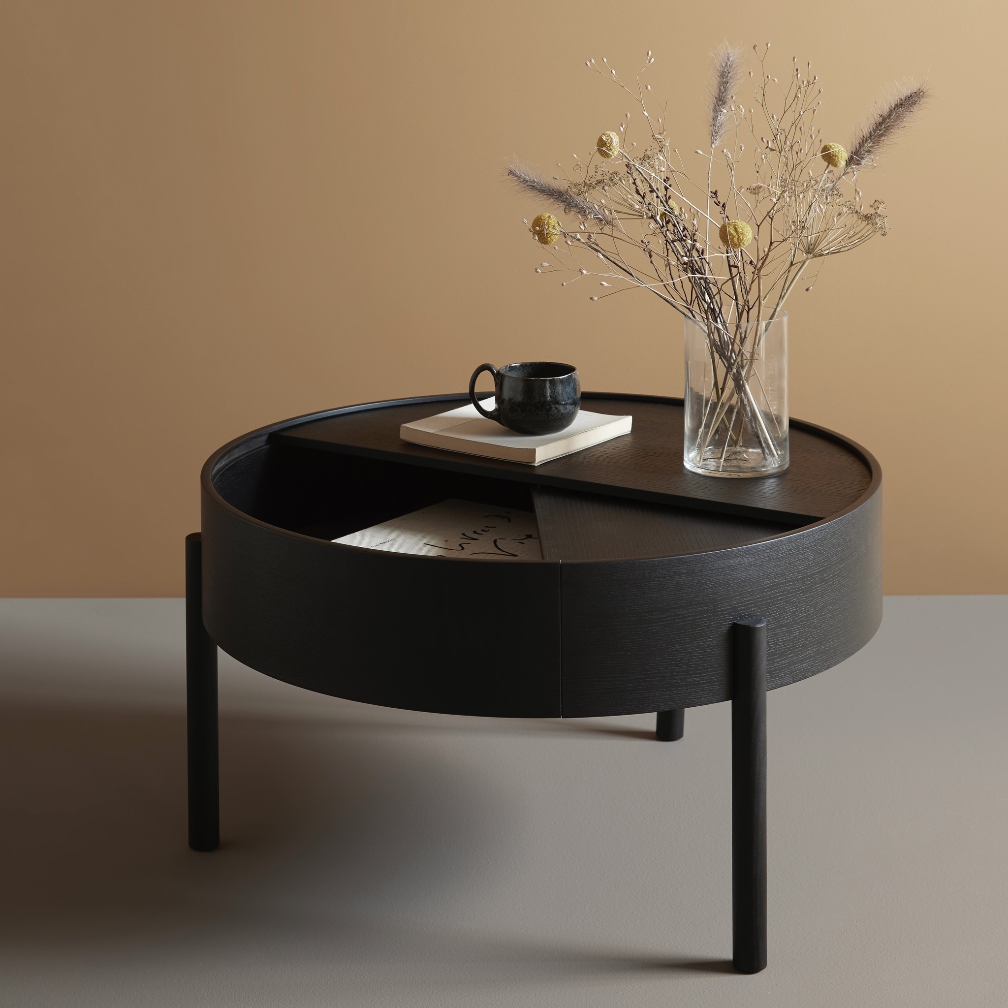 WOUD Arc coffee table Ø89 cm