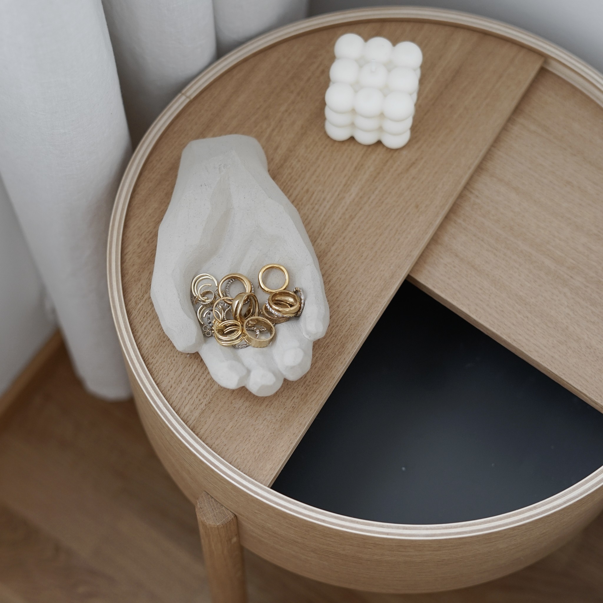 WOUD Arc coffee table Ø89 cm