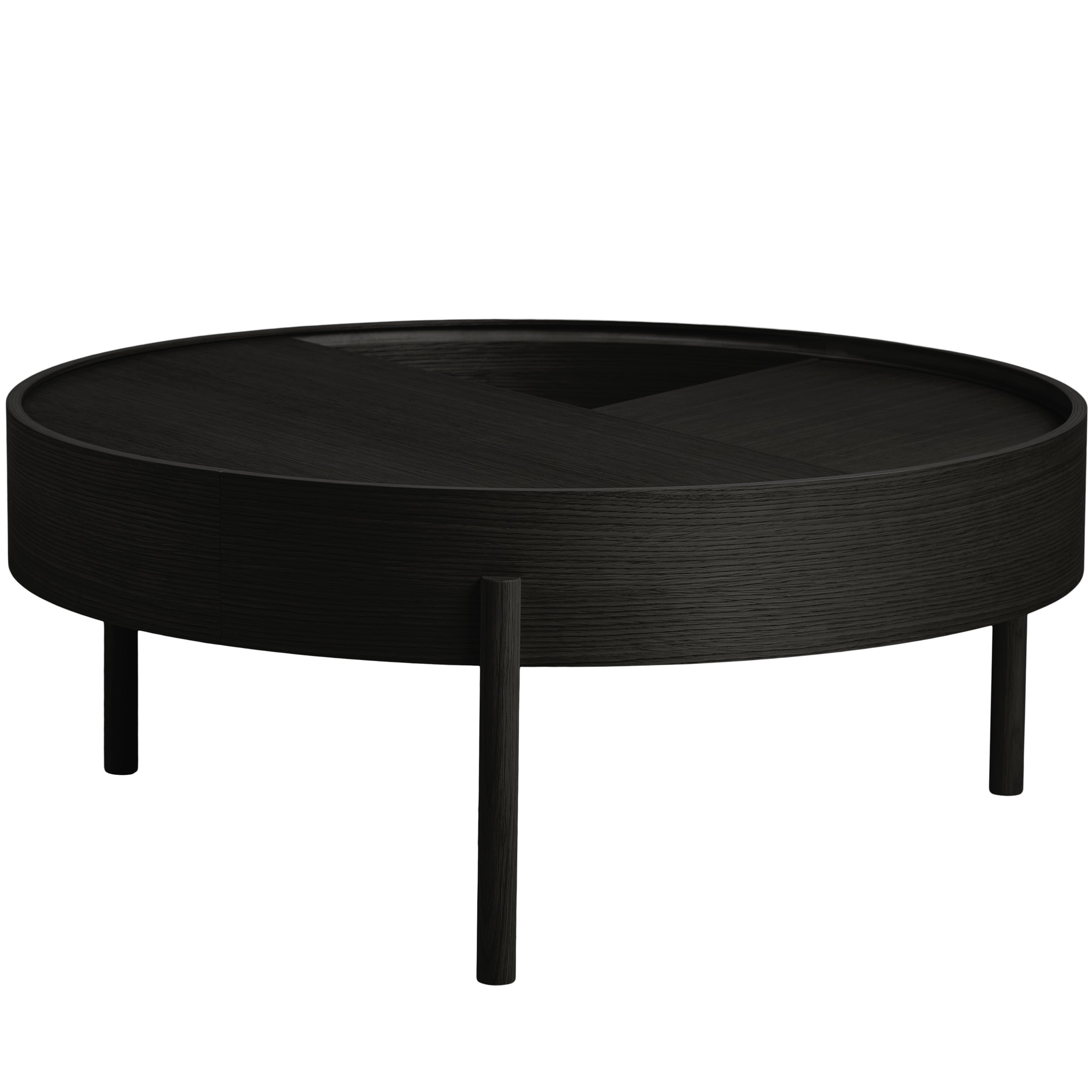 WOUD Arc coffee table Ø89 cm
