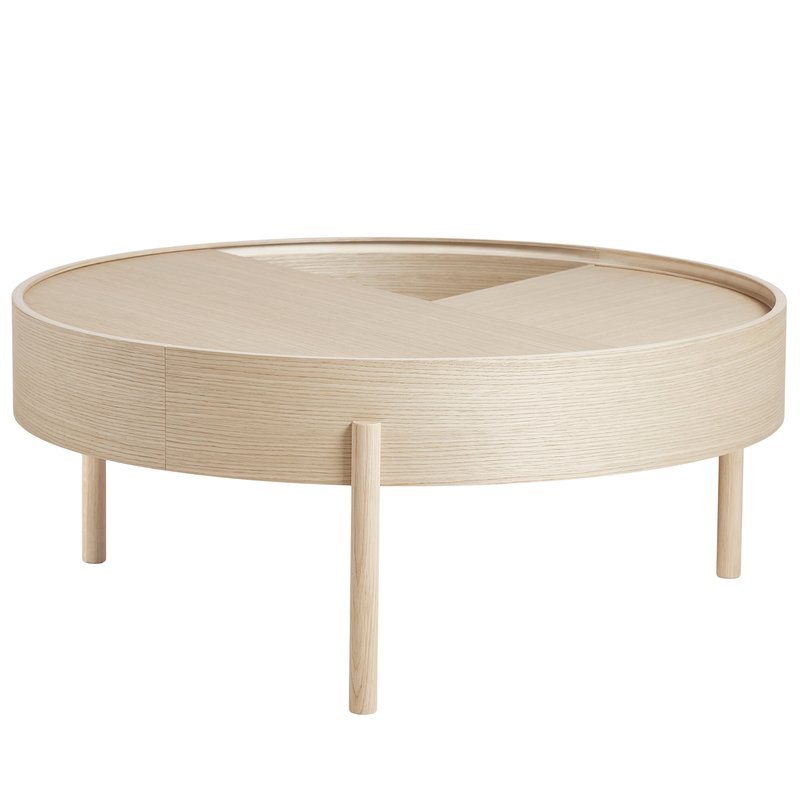 WOUD Arc coffee table Ø89 cm