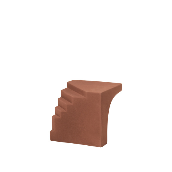 Kristina Dam Stair Sculpture - Terracotta with Red Engobe